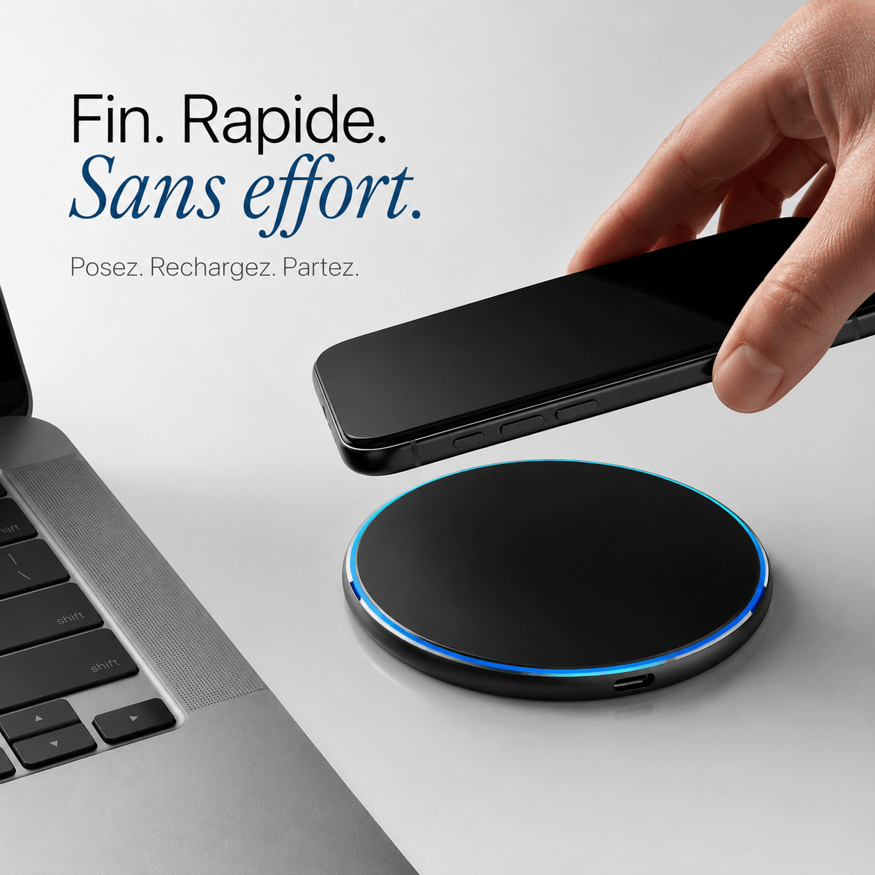 Chargeur Sans Fil Minimal Paris™