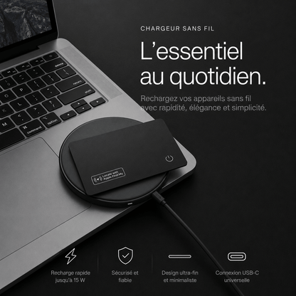 Chargeur Sans Fil Minimal Paris™